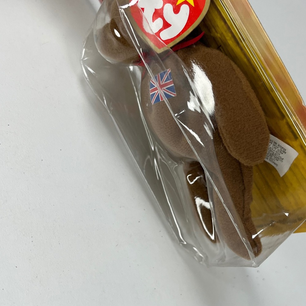 Ty Teenie Beanie Babies Erin & Britannia Bears McDonalds 1999 Sealed Set of 2 - Picture 9 of 9